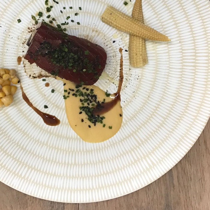 Avet Plato Llano Long Rice Beige 27,5 cm Stoneware (6 Unidades)